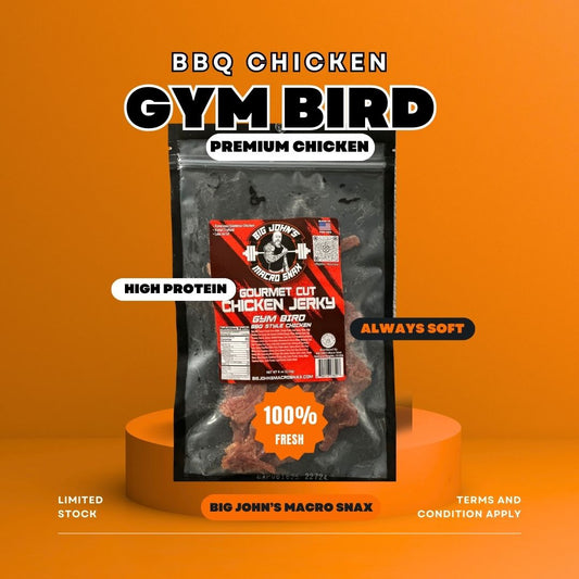 Gym Bird - BBQ Style Premium Chicken Jerky